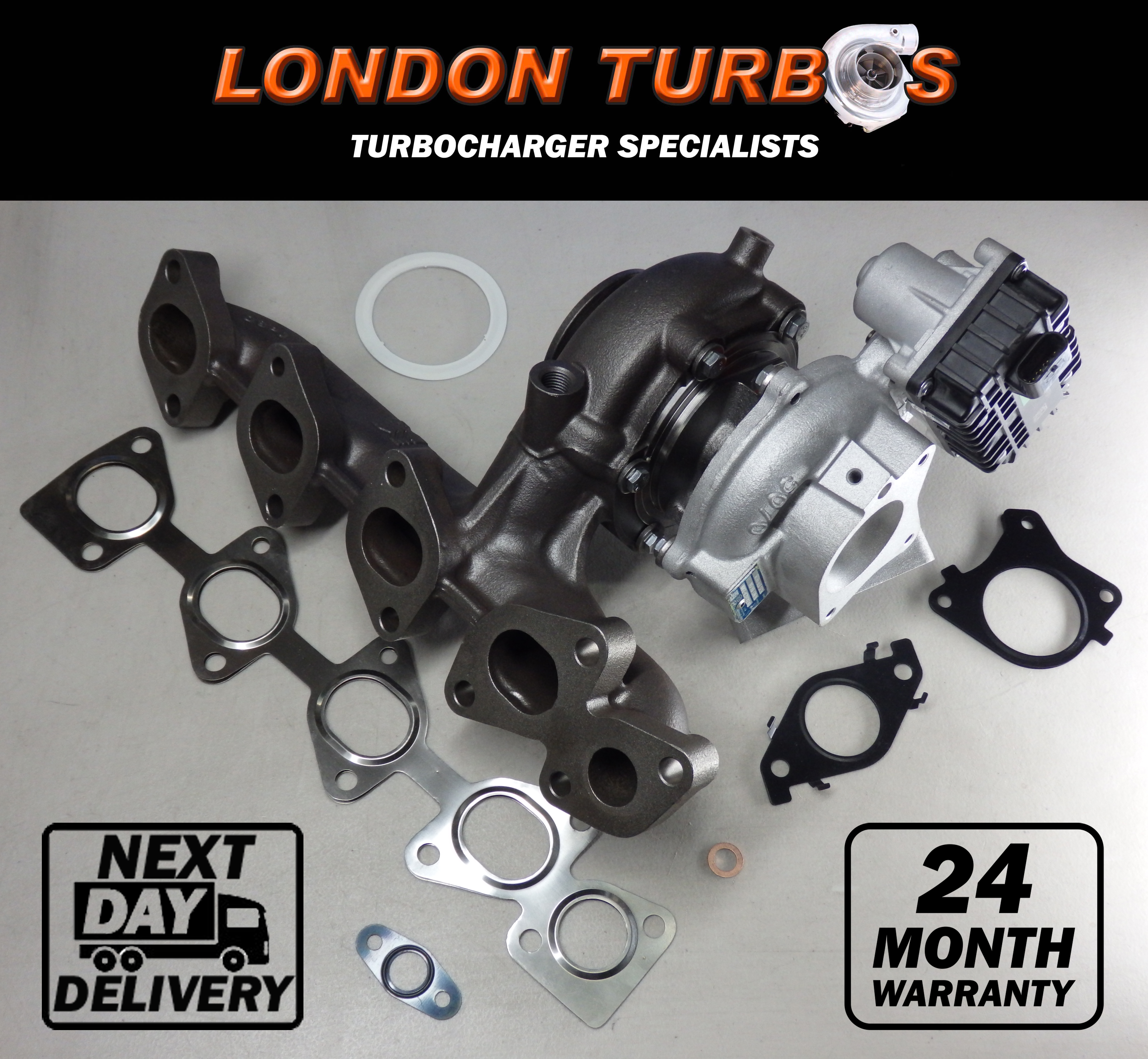 Kia / Hyundai 1.6 136HP-100KW BV35 16359700028 Turbocharger + Gaskets